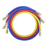Conjunto Mangueiras 1 5 M Reforcada Manifold R12 R22 R134a