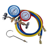 Conjunto Manifold R 134a R 22 R 404a R 12 3 Mangueiras 90