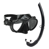 Conjunto Máscara Respirador Viper Pro Mergulho Pesca Sub
