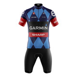 Conjunto Masculino Uniforme Ciclista Roupa Ciclista Sharp