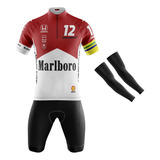 Conjunto Masculino Uniforme Ciclista Roupa Para Ciclismo