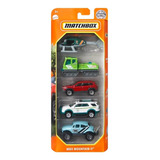 Conjunto Matchbox Pacote Com 5 Carrinhos Mattel