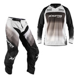 Conjunto Mattos Racing Creation Preto Motocross