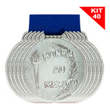 Conjunto Medalhas 40un Honra Ao Mérito