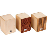 Conjunto Meinl Percussion Mini Cajon Shaker Feito Na Europa