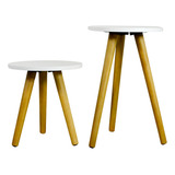 Conjunto Mesas De Centro Modernas Decorativa Minimalista
