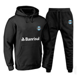 Conjunto Moletom Gremio Futebol Flanelada Alta Qualidade