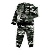 Conjunto Moletom Infantil Camuflado Pronta Entrega