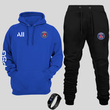 Conjunto Moletom Infantil relógio Prova D água Psg Frio