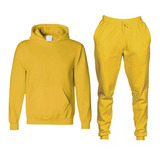 Conjunto Moletom Liso Infantil Juvenil Calça E Blusa