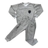 Conjunto Moletom Masculino Infantil Blusa E Calça Frio