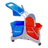 Conjunto Mop Duplo Doblô 50l Bralimpia