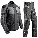 Conjunto Moto Texx Jaqueta Parka Calça Armor Impermeável Laranja M 