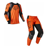 Conjunto Motocross Fox Calça Camisa 180