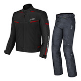Conjunto Motoqueiro X11 Jaqueta Guard2 Calça Versa Masculino