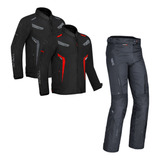 Conjunto Motoqueiro X11 Jaqueta One Sport E Calça Versa Masc