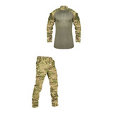 Conjunto Multicam Combat Shirt