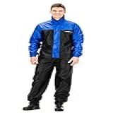 Conjunto Nylon Forrado Com Ventilação Ref 1300 Tamanho M Preto Azul