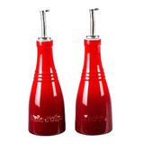 Conjunto Óleo E Vinagre Cerâmica 17cm Le Creuset Vermelho