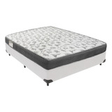 Conjunto Ortobom Iso100 D33 Casal Com Box Branco