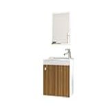 Conjunto P Banheiro Siena Branco Ripado