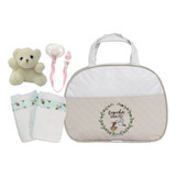 Conjunto P Bebê Reborn 2 Fraldas chupeta C Bolsa Maternidade