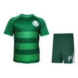 Conjunto Palmeiras Torcedor   Camisa