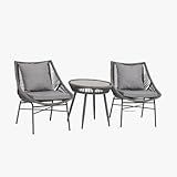 Conjunto Para Área Externa Eden Com 2 Cadeiras 1 Mesa