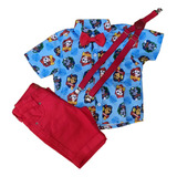 Conjunto Patrulha Canina Festa Aniversário Chase Marshal