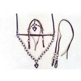 Conjunto Peitoral Com Cabeçada Rédea 4 Argola barato