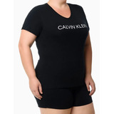 Conjunto Pijama Calvin Klein Camiseta Short