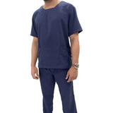 Conjunto Pijama Cirúrgico Masculino Scrub Gabardine