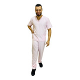 Conjunto Pijama Cirúrgico Scrub Gabardine Bordado