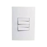 Conjunto Placa 4x2 Interruptor Paralelo 4 Teclas Margirius