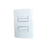 Conjunto Placa 4x2 Interruptor Paralelo 4 Teclas Margirius