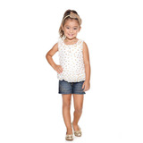 Conjunto Planet Kids Camisa short Bege