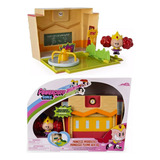 Conjunto Playset Escola Com Mini Boneca Vilã Princesa Meninas Super Poderosas Superpoderosas Sunny Brinquedos