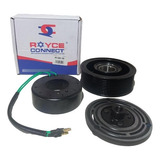 Conjunto Polia Embreagem Compressor Caminhão Scania 10pk 24v