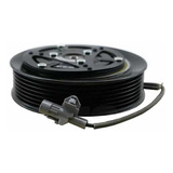 Conjunto Polia Magnético Compressor Denso Hilux 2 8 Diesel