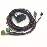 Conjunto Porta Usb Auxiliar Vw Gol Voyage Saveiro Fox