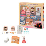 Conjunto Primeiros Moveis Sylvanian Families Epoch 5449