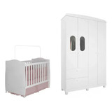 Conjunto Quarto De Bebê Conforto Fofura Permóbili Baby