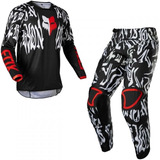 Conjunto Roupa Calça Camisa Fox 180 Motocross Trilha Peril