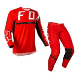 Conjunto Roupa Calça Camisa Fox 360 Merz Motocross Trilha