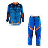 Conjunto Roupa Calça Camisa Motocross Trilha Insane Pro Tork