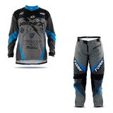 Conjunto Roupa Calça Camisa Motocross Trilha Insane Pro Tork