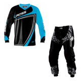 Conjunto Roupa Calça Camisa Motocross Trilha Pro Tork Factor