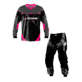 Conjunto Roupa Calça Camisa Motocross Trilha Pro Tork Insane