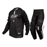 Conjunto Roupa Kit Trilha Motocross Asw