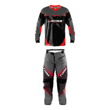 Conjunto Roupa Motocross Insane X Infantil Trilha Pro Tork